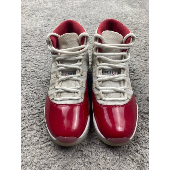 Nike Air Jordan 11 Retro High Cherry Varsity Red Men 9 Sneakers CT8012-116 - Picture 2 of 9
